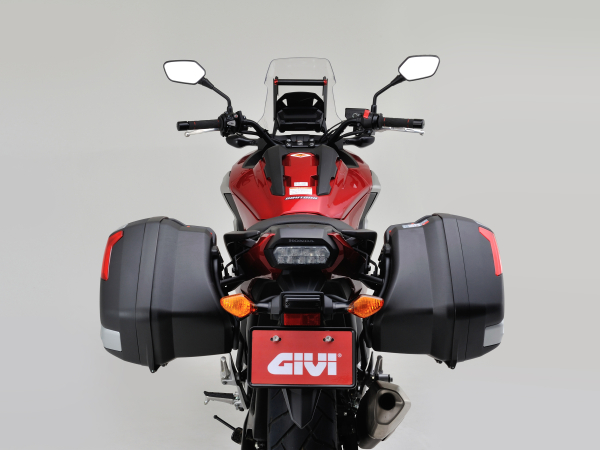 GIVI V37N 未塗装ブラック(レッドレンズ )37L(左右セット GIVI V37N 未塗装ブラック(レッドレンズ )37L(左右セット