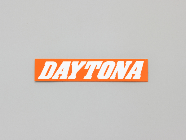 DAYTONA ステッカー 角ステッカー オレンジ 白(文字) | ステッカー | 汎用小物 | 商品を探す | デイトナ