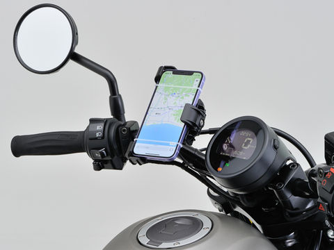バイク用スマートフォンホルダー