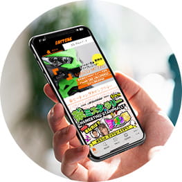 スマホにデイトナアプリをインストール