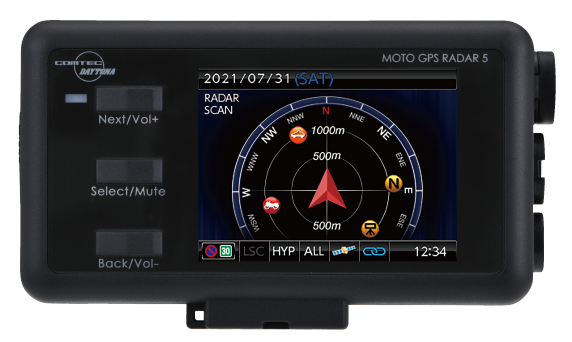 MOTO GPS RADAR SERIES