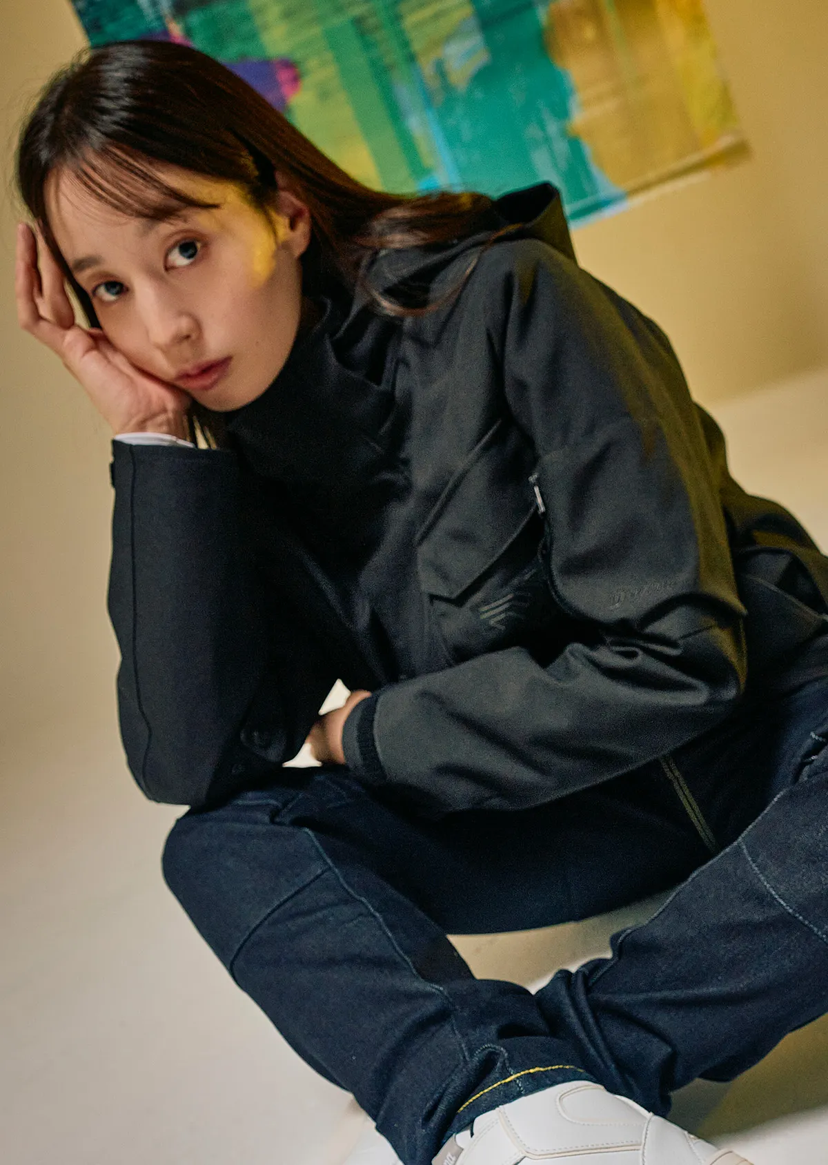 DJ-037 WINDSTOPPER PARKA タフナイロンウィンターパーカジャケット