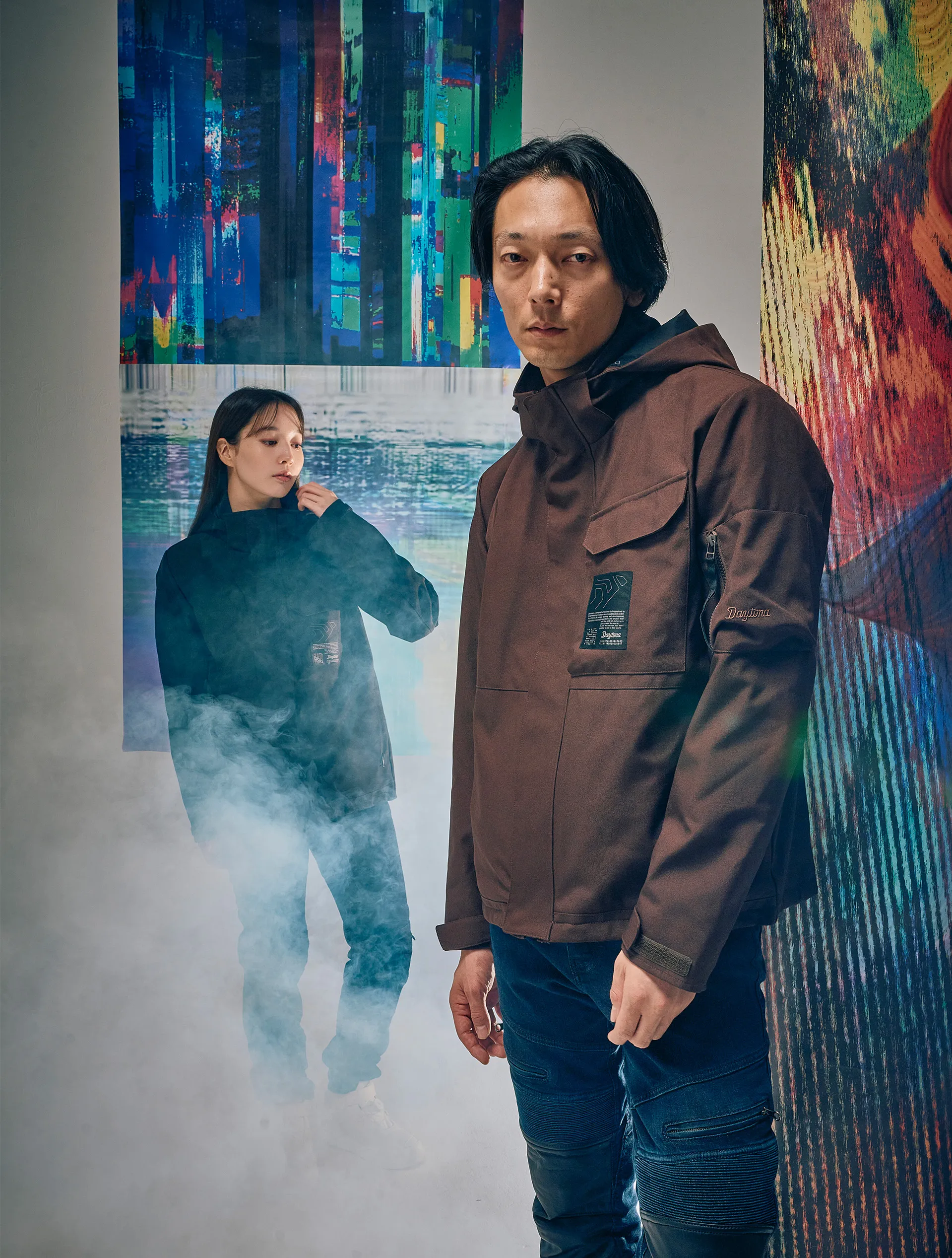 DJ-030 WIDE MESH PARKA ワイドメッシュパーカ
