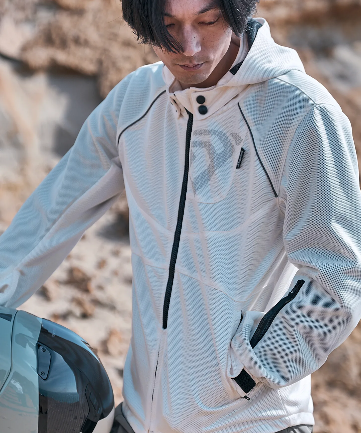 DJ-029 LIGHT WEIGHT TWIN MESH PARKA ライトウエイトツインメッシュパーカ